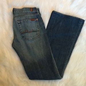 7 For All Mankind Flare Jeans. Size 27